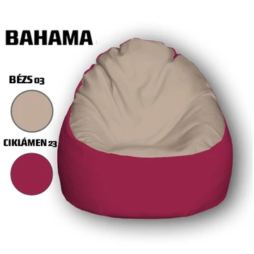 Nagi Bézs - Ciklámen Babzsákfotel