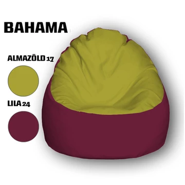 Nagi Almazöld - Lila Babzsákfotel