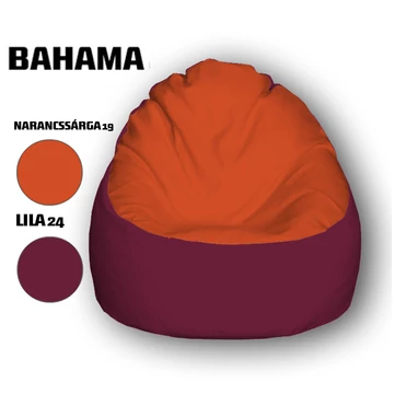 Nagi Narancssárga - Lila Babzsákfotel