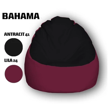 Nagi Antracit - Lila Babzsákfotel