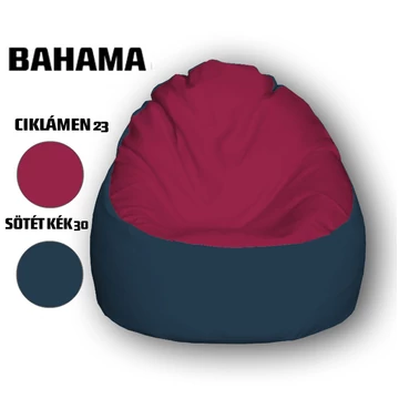 Nagi Ciklámen - Sötétkék Babzsákfotel