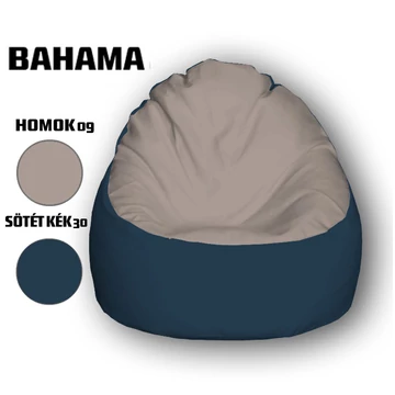 Nagi Homok - Sötétkék Babzsákfotel