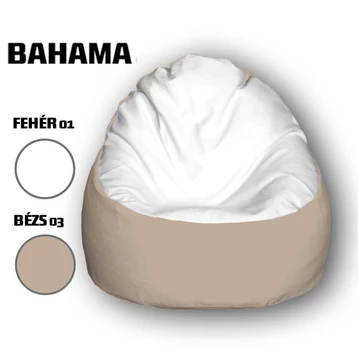 Nagi Fehér - Bézs Babzsákfotel