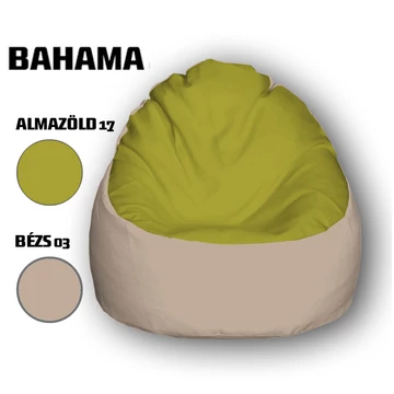 Nagi Almazöld - Bézs Babzsákfotel