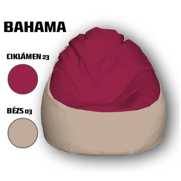 Nagi Ciklámen - Bézs Babzsákfotel