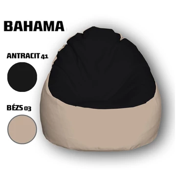 Nagi Antracit - Bézs Babzsákfotel