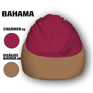 Nagi Ciklámen - Világosbarna Babzsákfotel