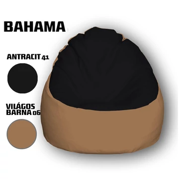 Nagi Antracit - Világosbarna Babzsákfotel