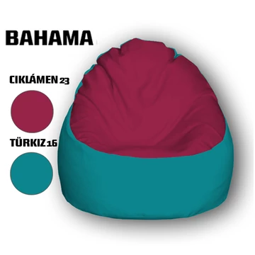 Nagi Ciklámen - Türkizkék Babzsákfotel