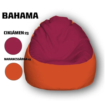 Nagi Ciklámen - Narancssárga Babzsákfotel