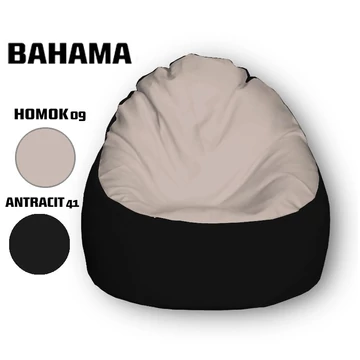 Nagi Homok - Antracit Babzsákfotel