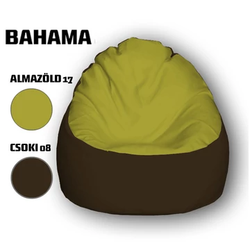 Nagi Almazöld - Csokibarna Babzsákfotel