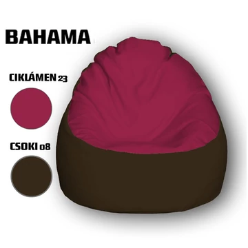 Nagi Ciklámen - Csokibarna Babzsákfotel