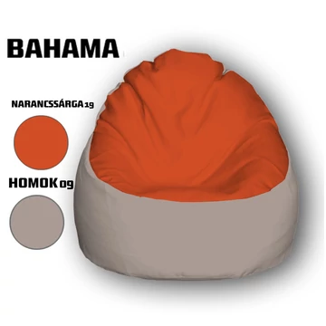 Nagi Narancssárga - Homok Babzsákfotel