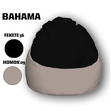 Nagi Fekete - Homok Babzsákfotel