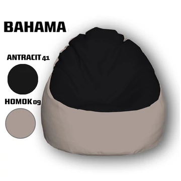 Nagi Antracit - Homok Babzsákfotel