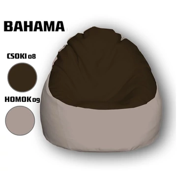 Nagi Csokibarna - Homok Babzsákfotel