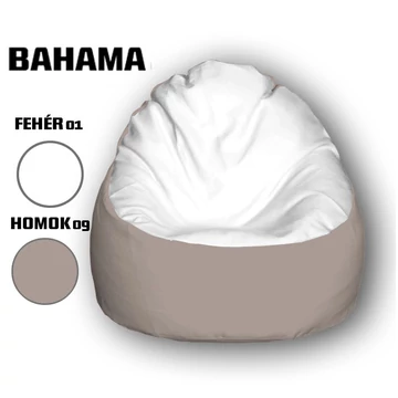 Nagi Fehér - Homok Babzsákfotel