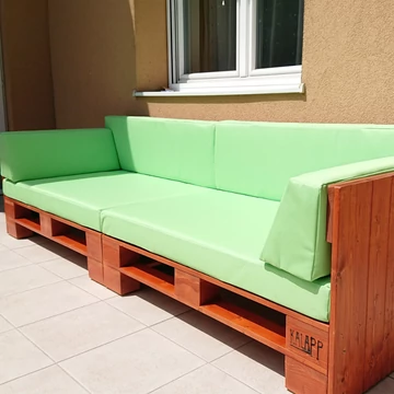 Kültéri Raklap Párna Almazöld