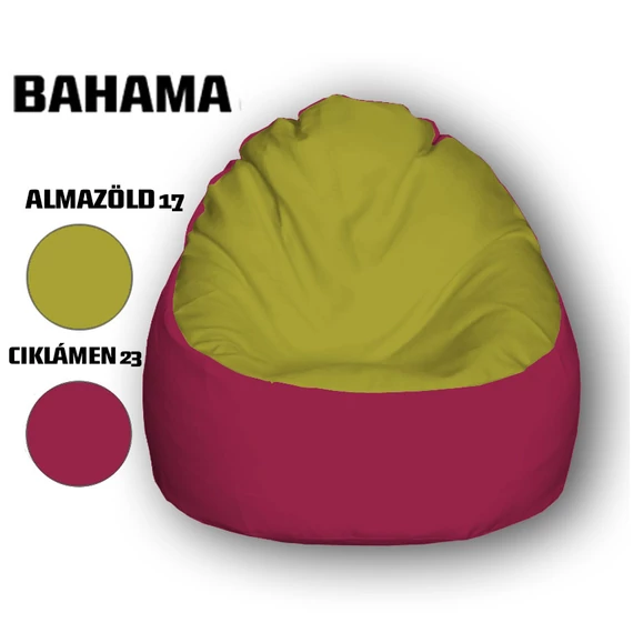 Nagi Almazöld - Ciklámen Babzsákfotel