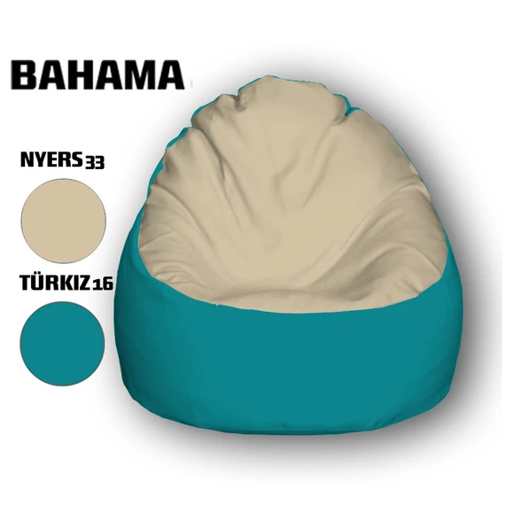 Nagi Nyers - Türkizkék Babzsákfotel