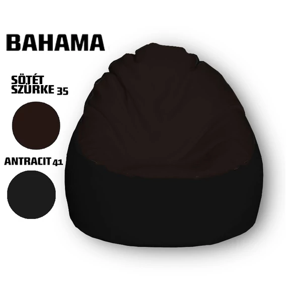 Nagi Sötét Szürke - Antracit Babzsákfotel