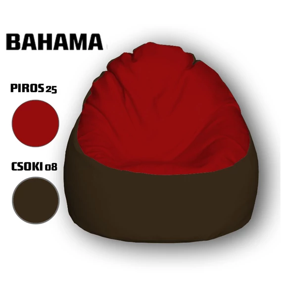 Nagi Piros - Csokibarna Babzsákfotel